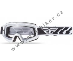 Motocrosové brýle Fly Racing Focus bílá