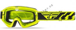 Motocrosové brýle Fly Racing Focus neon-žlutá