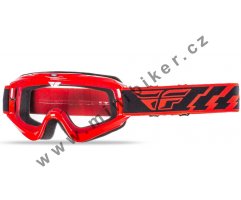 Motocrosové brýle Fly Racing Focus červená