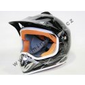 Moto helma Cross Nitro Racing černá