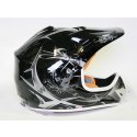 Moto helma Cross Nitro Racing černá L 55-56cm
