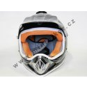 Moto helma Cross Nitro Racing černá XL 57-58cm