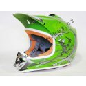 Moto přilba Nitro Racing zelená XL 57-58cm