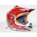 Moto helma Cross Nitro Racing červená M 53-54cm