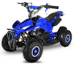Nitro dětská čtyřkolka Dragon Deluxe 49 cc modrá
