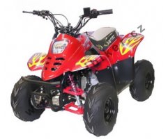 Dětská čtyřkolka Bigfoot Midi 125 cc červená