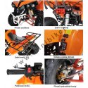 Nitro dětská čtyřkolka Warrior RS Automat 125 cc oranžová