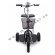 Elektrická tříkolka Ultimate Tricycle 500 W černá