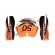 Samolepky, polepy minicross Gazelle 49cc, ECO oranžová