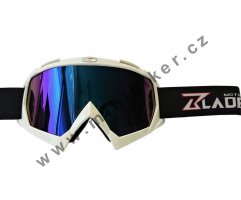 Motocrossové brýle Blade bílá