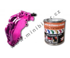 Barva na brzdy a motor kelímek 250 ml - růžová