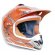 Moto helma Nitro oranžová M 53-54cm