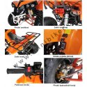 Nitro dětská čtyřkolka Warrior RS 125 cc červená